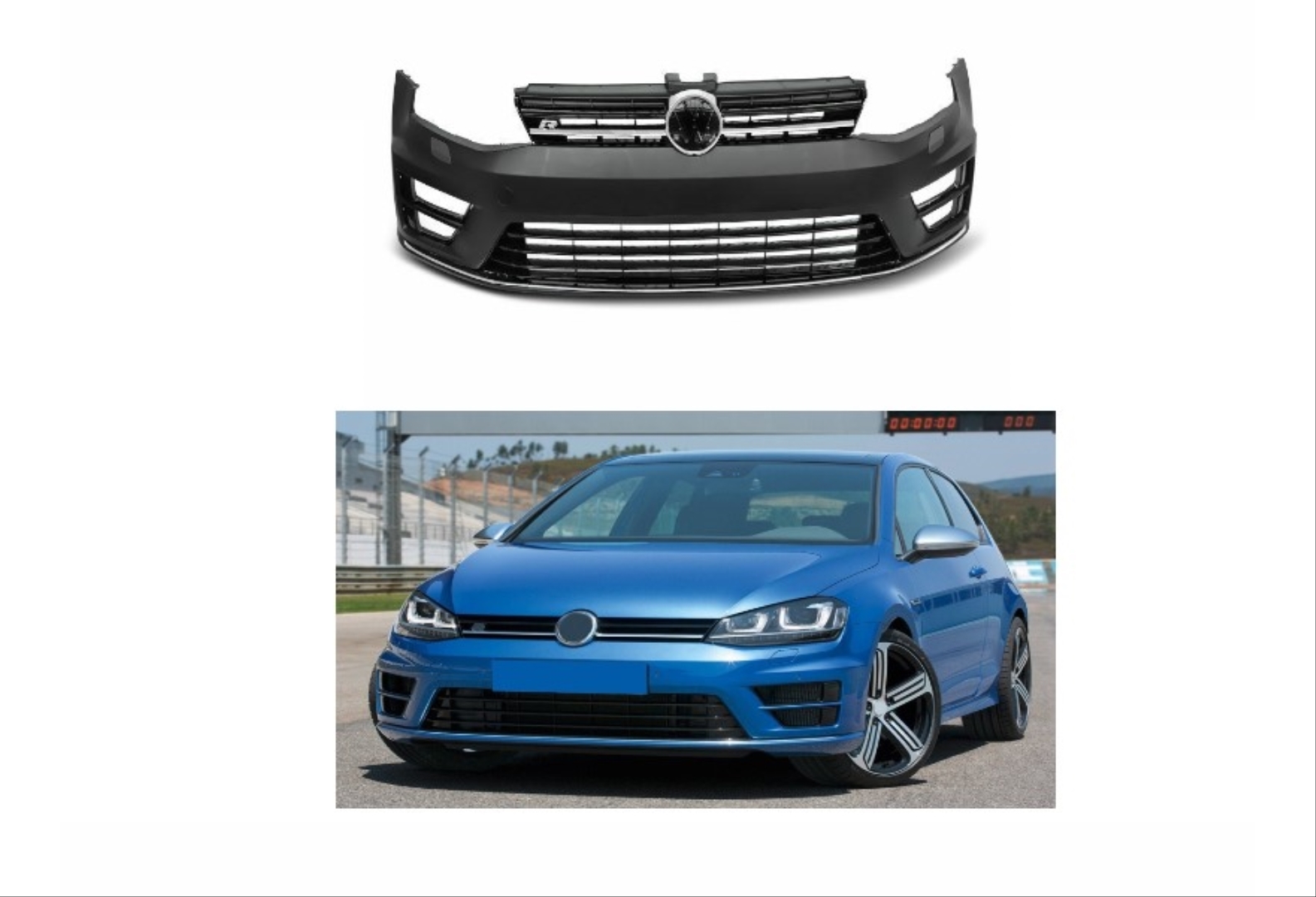 Volkswagen GOLF 7 R20 ON Tampon SET - Görsel 5