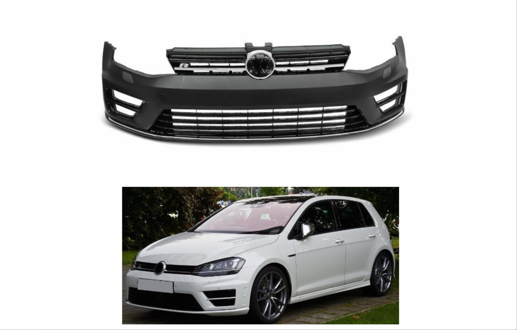 Volkswagen GOLF 7 R20 ON Tampon SET - Görsel 6