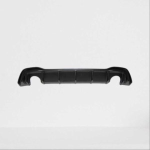 Volkswagen GOLF 8 İçin Uyumlu Gti Difuzor (Piano Black) - Çift Egzoz (Life,style,impression Paket İçin)