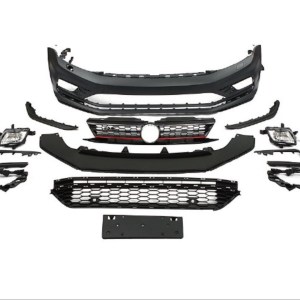 Volkswagen Jetta Gli 2015+ İçin Uyumlu Ön Tampon Panjur SET