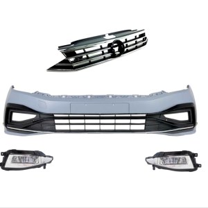Volkswagen Passat B8 İçin 8.5 Görünüm R-line Ön Tampon & Panjur