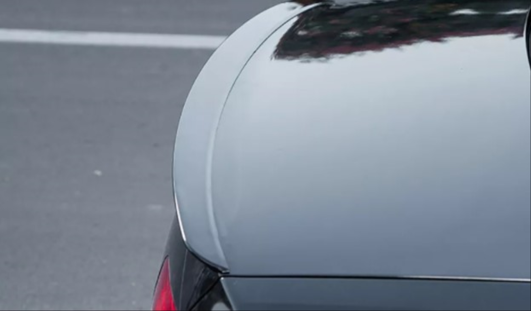 Volkswagen Passat B8 İçin Uyumlu Spoiler - Piano Black (Parlak Siyah) - Görsel 4