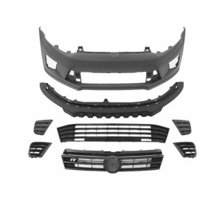 Volkswagen POLO 6R/6C İçin Uyumlu WRC Ön Tampon VE Panjur Seti 2010-2017