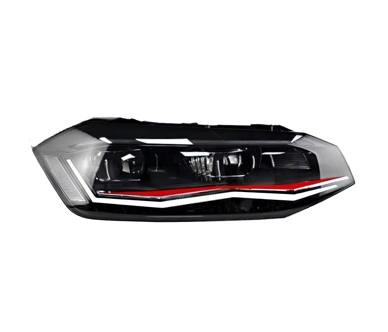Volkswagen POLO 2018-2020 Gti Görünüm (Kirmizi) FULL LED FAR - Görsel 2