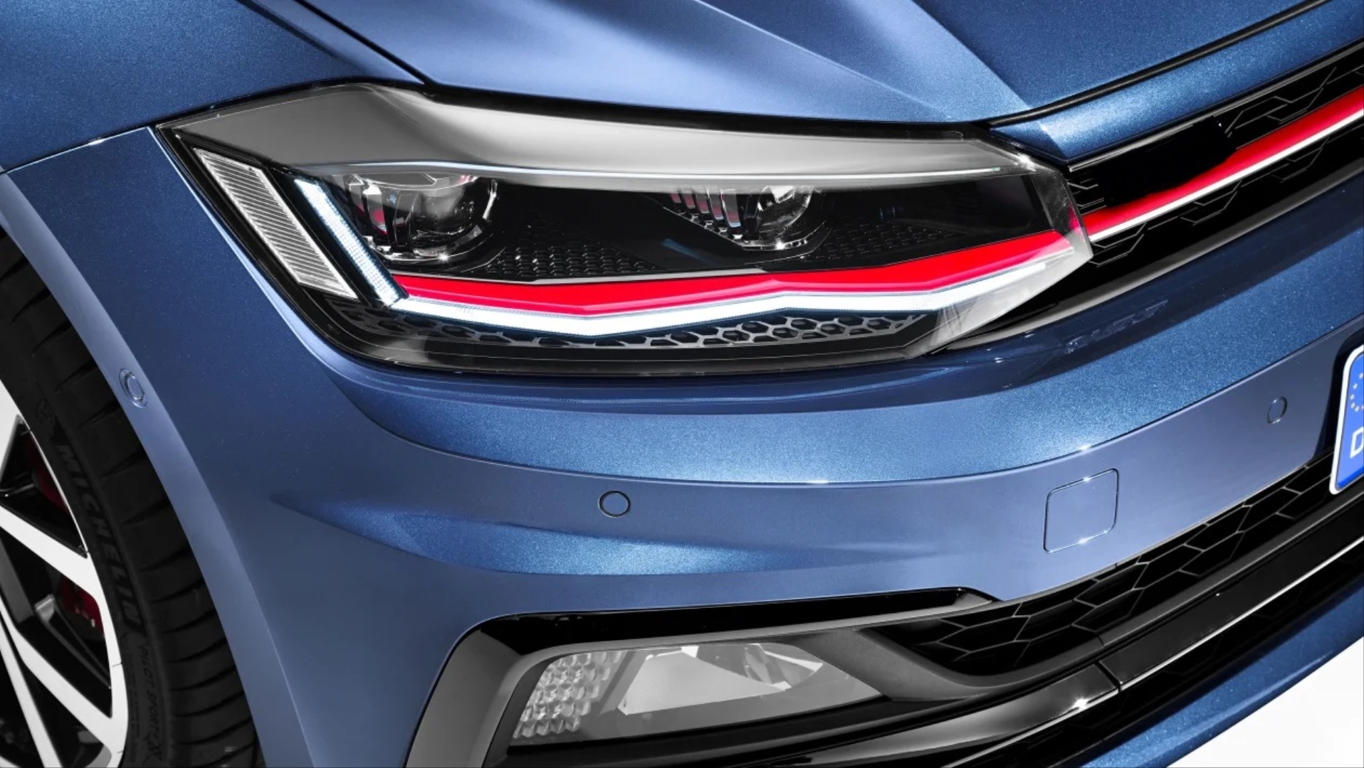 Volkswagen POLO 2018-2020 Gti Görünüm (Kirmizi) FULL LED FAR - Görsel 3