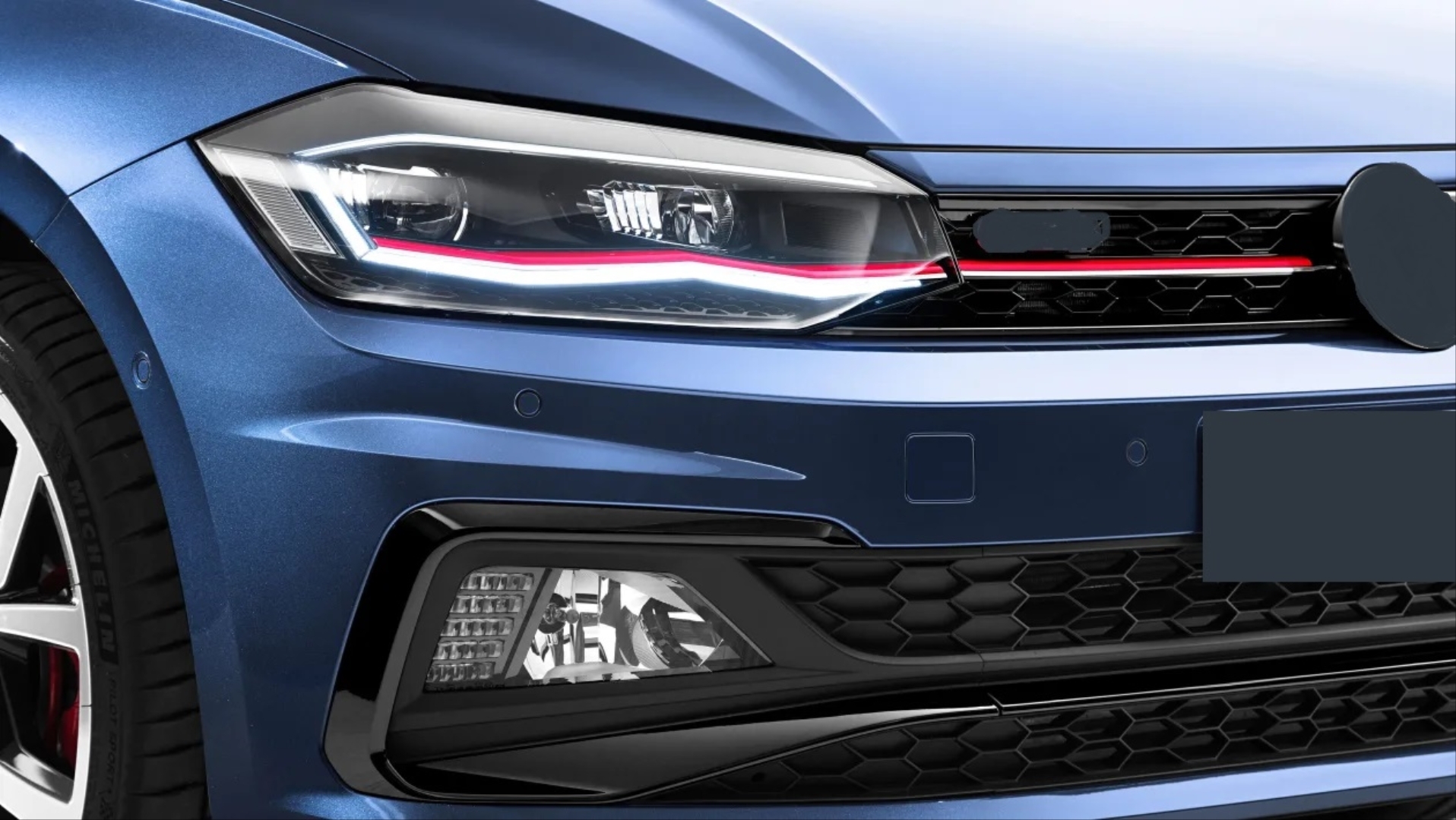 Volkswagen POLO 2018-2020 Gti Görünüm (Kirmizi) FULL LED FAR