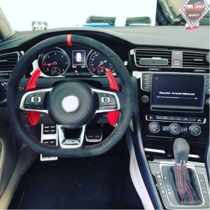 Volkswagen Scirocco İçin Uyumlu Paddle Shift Kirmizi