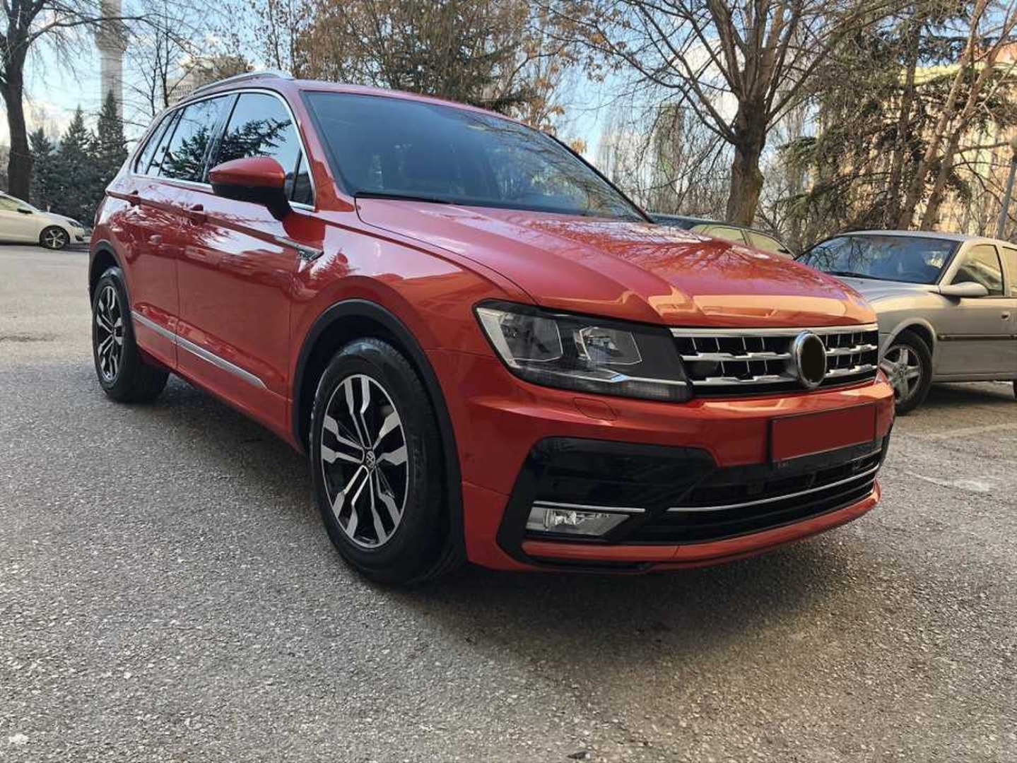 Volkswagen Tiguan 2016-2021 İçin Uyumlu Ön Tampon + Panjur + Ön Dodik Seti - Görsel 5