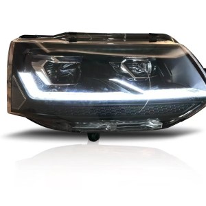 Volkswagen Transporter & Caravelle T6 (10-15) İçin 2019+ T6.1 Görünüm FULL LED FAR (Halojen Farlı Model İç