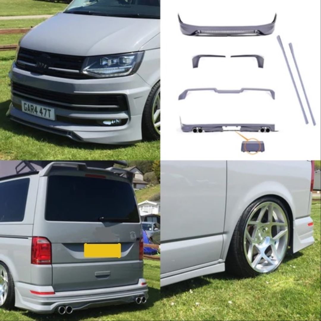 Volkswagen Transporter T6 & Caravelle 2016-2019 İçin ABT BODY Kit FULL - Görsel 2