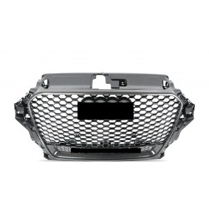 Audi A3 RS3 Panjur Carbon Görünüm 12'-16'