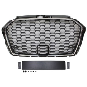 Audi A3 RS3 Panjur Krom/siyah 16-ON