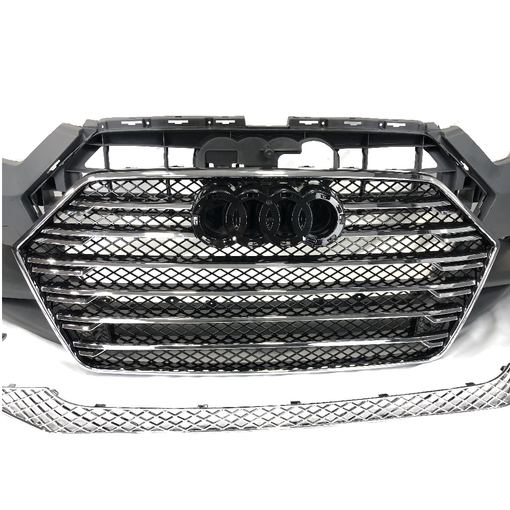 Audi A6 W12 Style Ön Tampon 2014-2018 - Görsel 3