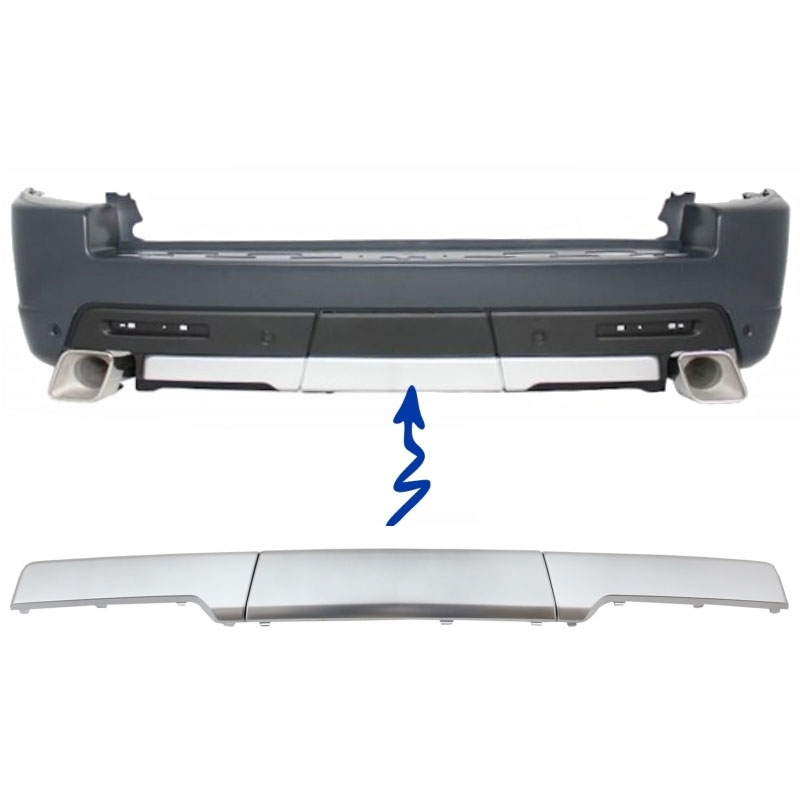 Land Rover Range Rover Sport ARKA Tampon Kaplaması 3 Parça - Görsel 3