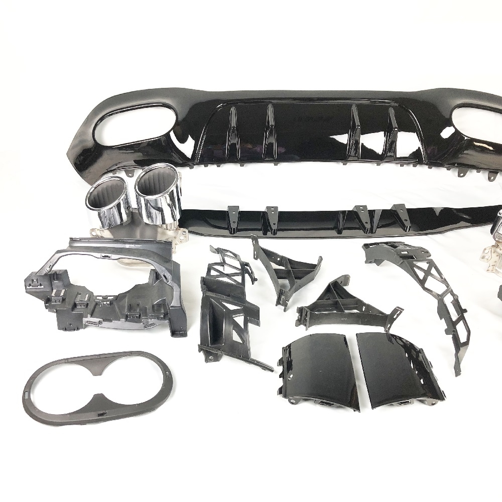 Mercedes W177 Difüzör A45 KROM Egsoz UCU 5D - Görsel 2