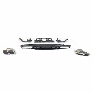 Mercedes W205 Difüzör+egsoz UCU C63 Silver 2019-ON