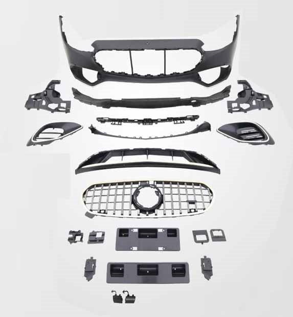 Mercedes W223 S63 Ön Tampon Seti "GTR Panjurlu"